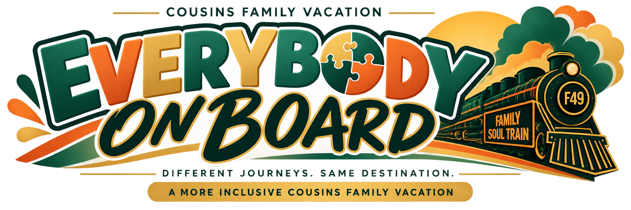 Everybody On Board — Different Journeys. Same Destination.